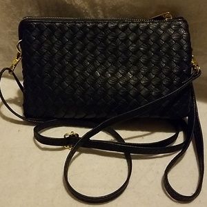 "Basketweave" Purse,Handbag, clutch